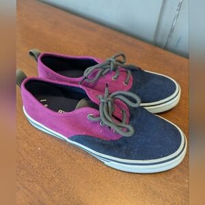 Pink And Blue Women's Sperrys